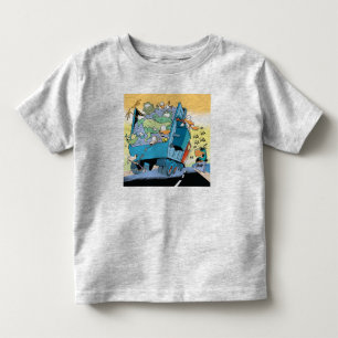Pour Les Tous Petits T-shirt d'enfant en bas âge de camion à ordures