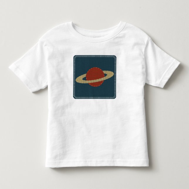 Pour Les Tous Petits T-shirt d'enfant en bas âge de Saturn (Devant)