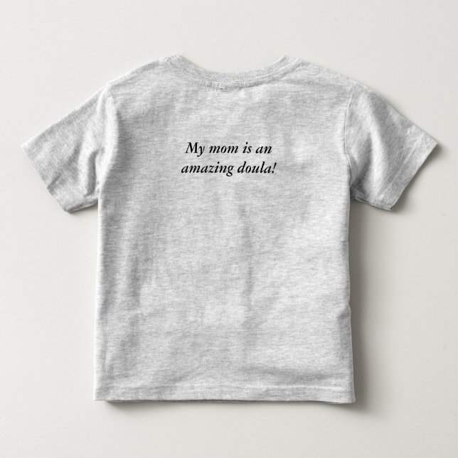 Pour Les Tous Petits T-shirt d'enfant en bas âge d'OMD (Dos)