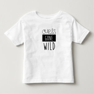 Pour Les Tous Petits T-shirt d'enfants fou par boucles
