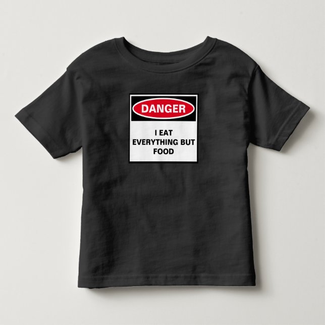 Pour Les Tous Petits T-shirt des signes de danger (Devant)