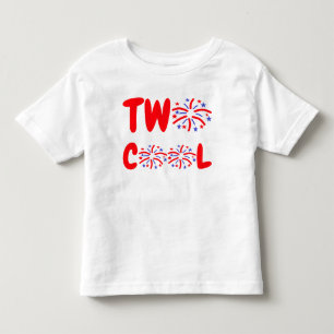 Pour Les Tous Petits T-shirt Deux Cool 2e anniversaire Toddler