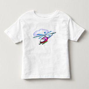 Pour Les Tous Petits T-shirt d'hélicoptère de bande dessinée