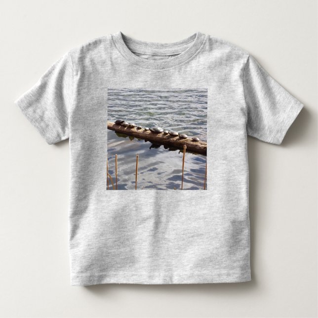 Pour Les Tous Petits T-shirt dix tortues (Devant)