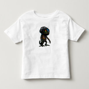 Pour Les Tous Petits T-Shirt DJ Caméléon Cyberpunk