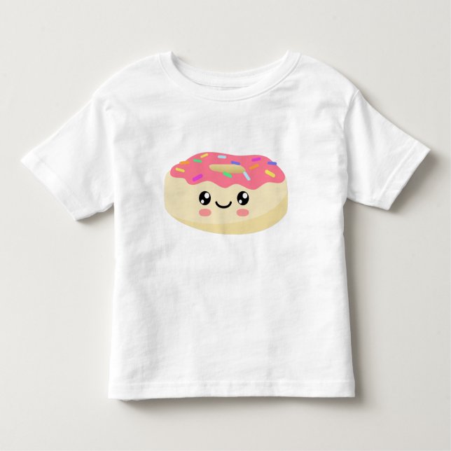 Pour Les Tous Petits T-shirt Donut Toddler (Devant)