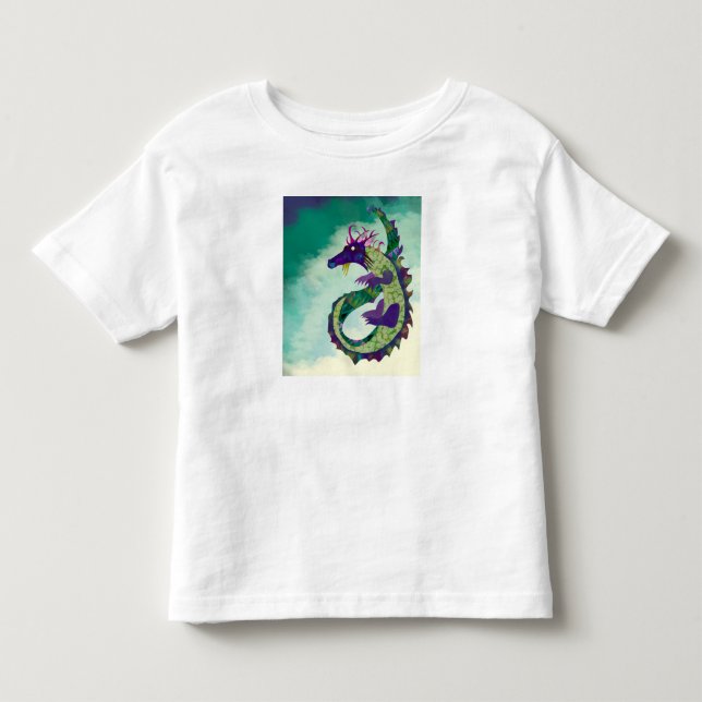 Pour Les Tous Petits T-shirt Dragon (Devant)