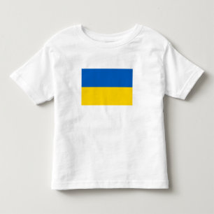 Pour Les Tous Petits T-shirt du drapeau patriotique ukrainien Toddler