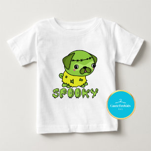 Pour Les Tous Petits T-shirt éffrayant Puppy Cute Kids Halloween