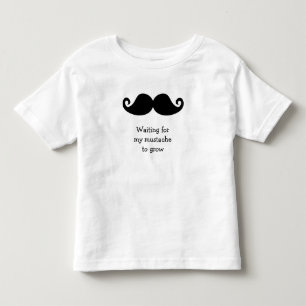 Pour Les Tous Petits T-shirt en attendant que ma moustache pousse