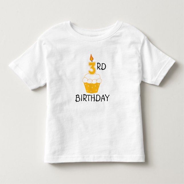 Pour Les Tous Petits T-shirt enfant 3e anniversaire (Devant)