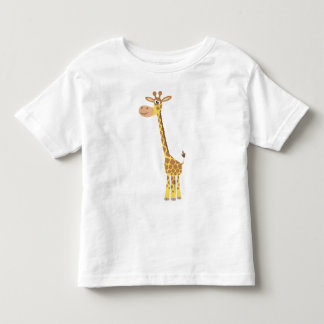 Pour Les Tous Petits T-shirt enfant girafe de dessin animé