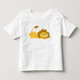 Pour Les Tous Petits T-shirt enfant Lion étirant de dessin