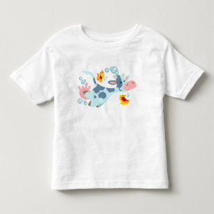 Pour Les Tous Petits T-shirt enfant Sea Cow and Fish Friends