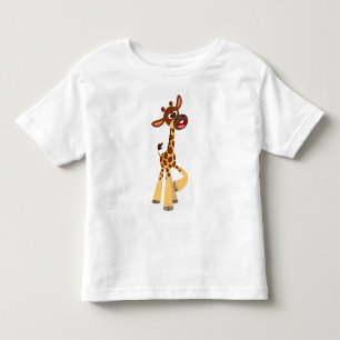 Pour Les Tous Petits T-shirt Enfants Giraffe Bébé Cartoon mignonne