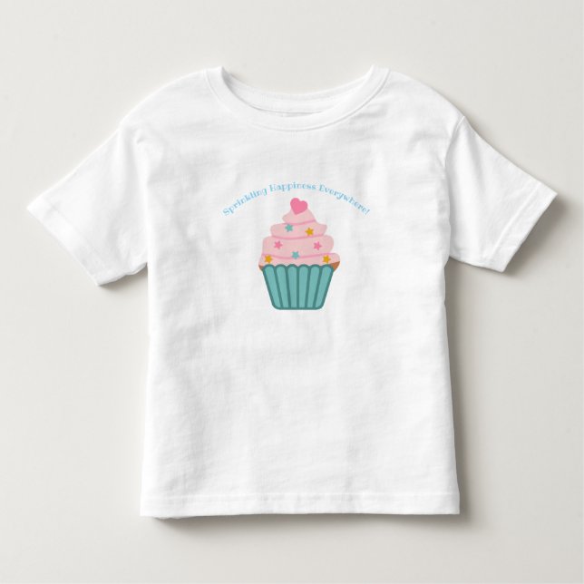 Pour Les Tous Petits T-Shirt Éparpillant le Bonheur Partout (Devant)