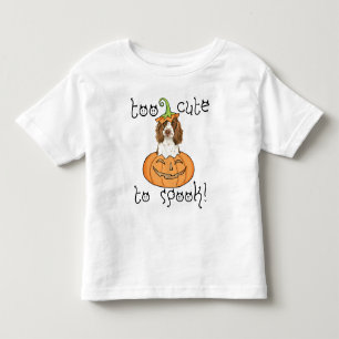 Pour Les Tous Petits T-shirt espagnol Springer anglais d'Halloween