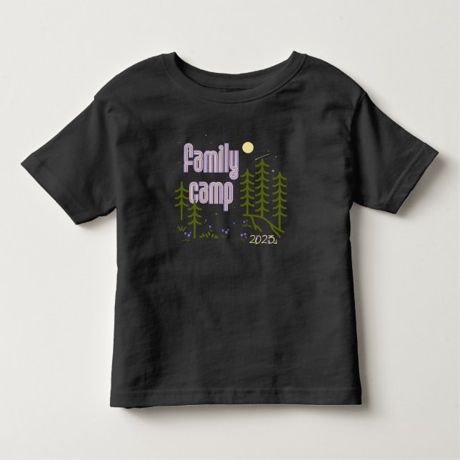 Pour Les Tous Petits T-shirt famille Camp 2023 Toddler (Devant)