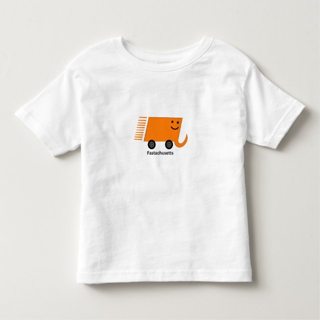 Pour Les Tous Petits T-shirt Fastachusetts Massachusetts Toddler (Devant)