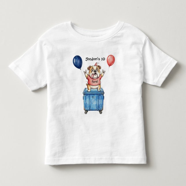 Pour Les Tous Petits T-shirt Feral Enfants (Devant)