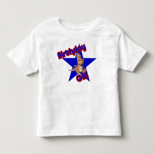 Pour Les Tous Petits T-shirt fille de l'anniversaire mignonne Dinosaur