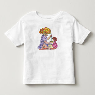 Pour Les Tous Petits T-shirt Fille Nourrissant Poupée Bébé