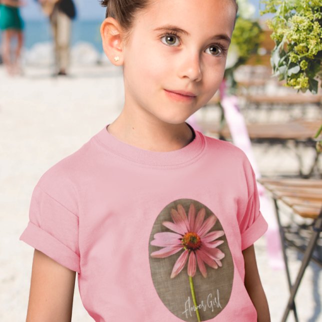 Pour Les Tous Petits T-shirt Flower Girl (Créateur téléchargé)