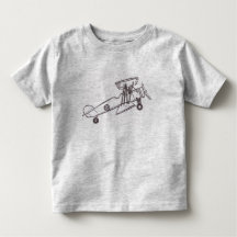 T-Shirt Garçon de l'avion Toddler