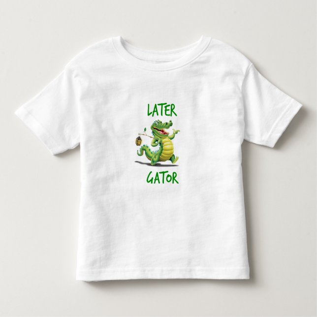 Pour Les Tous Petits T-shirt Gator Toddler (Devant)