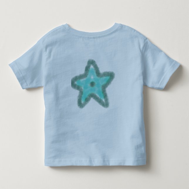 Pour Les Tous Petits T-shirt GÉNOME DE CERCLE D'OR (Dos)