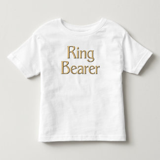 Pour Les Tous Petits T-shirt Golden Ring Bearer