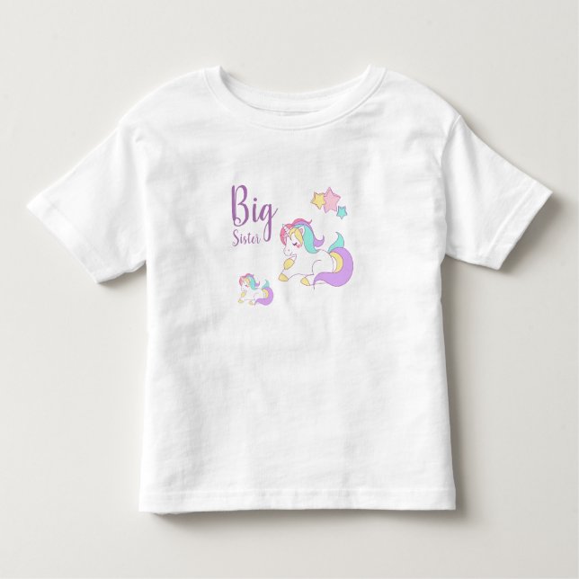 Pour Les Tous Petits T-Shirt Grande Soeur (Devant)