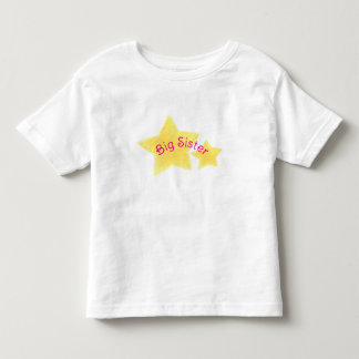 Pour Les Tous Petits T-shirt Grande Sœur - Thème Étoile Brillante