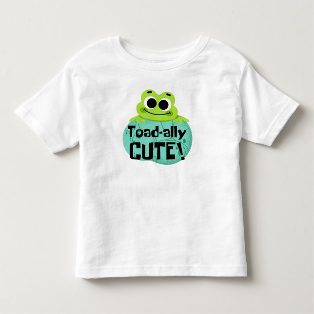 Pour Les Tous Petits T-shirt grenouille mignonne en crapaud (Devant)