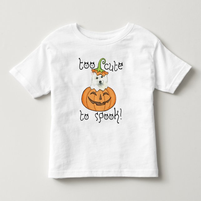 Pour Les Tous Petits T-shirt Halloween Eskie (Devant)