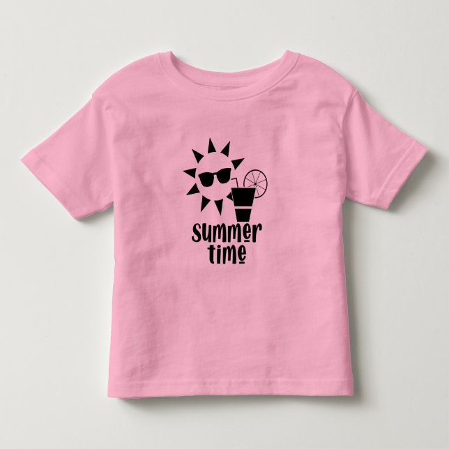 Pour Les Tous Petits T-shirt heure d'été (Devant)