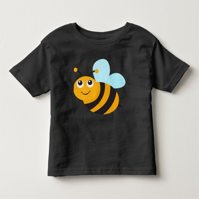 Pour Les Tous Petits T-shirt Honeybee Baby Fine Jersey (Devant)
