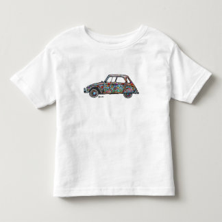 Pour Les Tous Petits T-shirt imprimé de Citroen Dyane bloqué