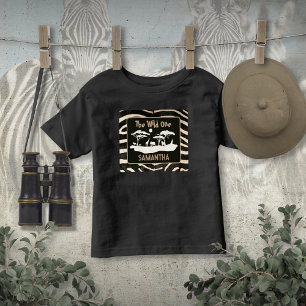 Pour Les Tous Petits T-Shirt Imprimé Zèbre Animalier Sauvage