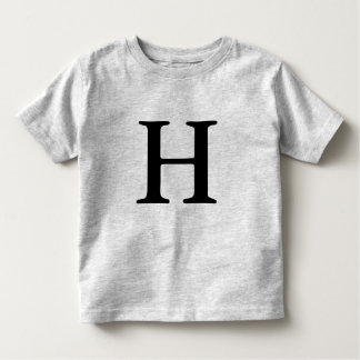 Pour Les Tous Petits T-shirt initial décoré d'un monogramme de la