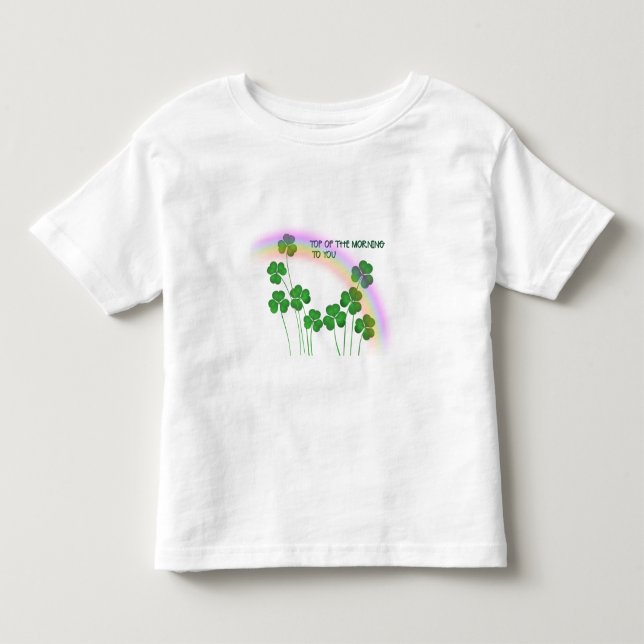 Pour Les Tous Petits T-shirt irlandais Top of the Morning To You (Devant)