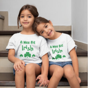 Pour Les Tous Petits T-shirt irlandais Wee Bit Toddler