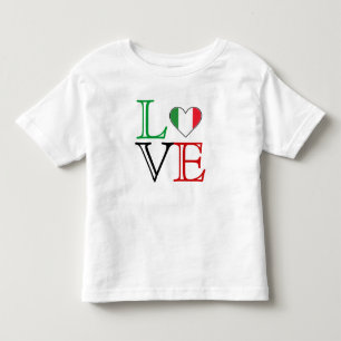 Pour Les Tous Petits T-shirt italien d'amour