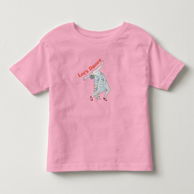 Pour Les Tous Petits T-shirt Jazz Dancer Toddler (Devant)