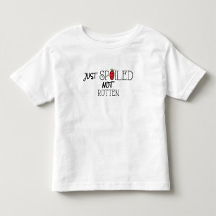 Pour Les Tous Petits T-shirt jersey "Spots non pourris"/Rouge