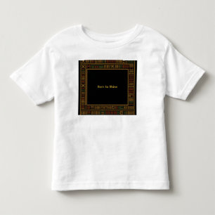 Pour Les Tous Petits T-shirt Kente Toddler en or africain