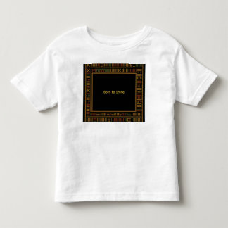 Pour Les Tous Petits T-shirt Kente Toddler en or africain