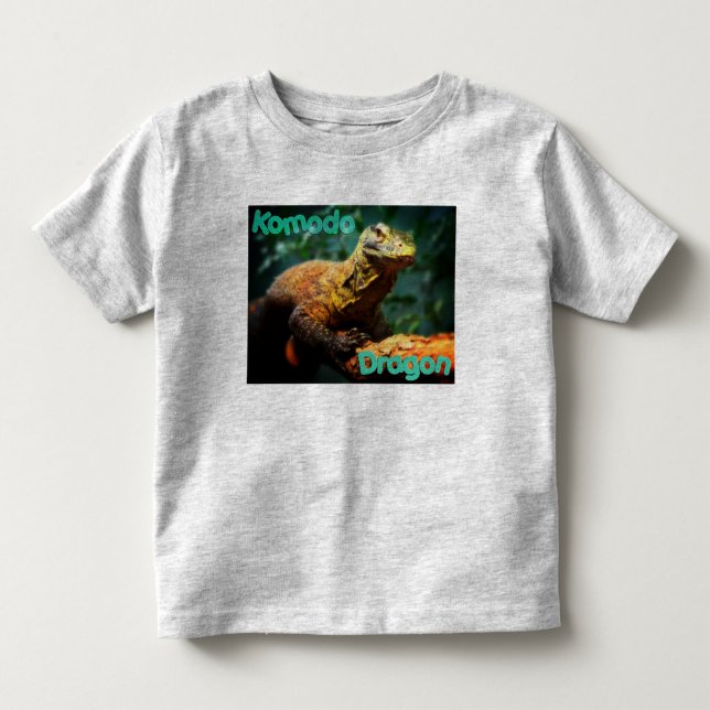 Pour Les Tous Petits T-shirt Komodo Dragon (Devant)