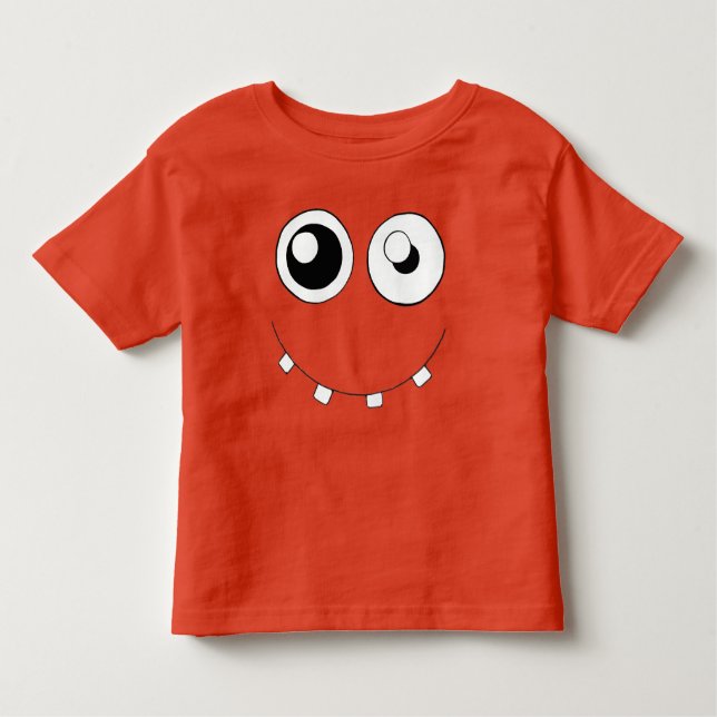 Pour Les Tous Petits T-shirt laid de monstre (Devant)