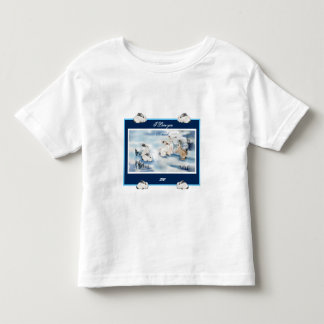 Pour Les Tous Petits T-shirt lapins adorables dessin numérique 